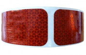 Red Kiss Cut Conspicuity Tape